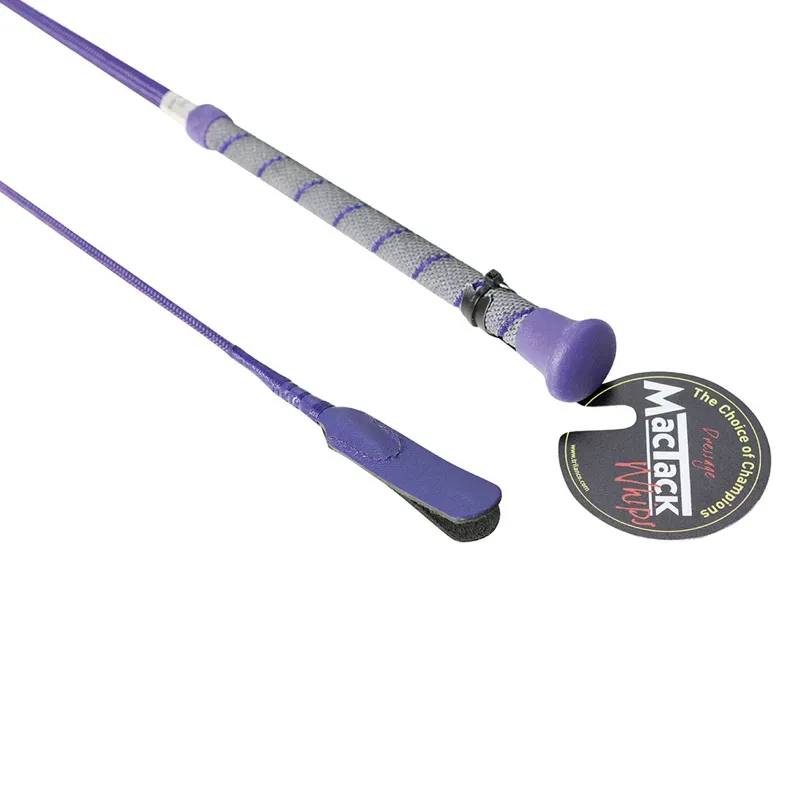 MacTack CW37 39in Dressage Whip in Purple