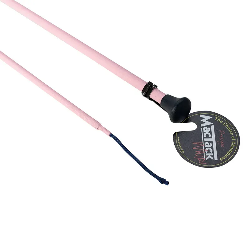 MacTack CW9 30in No Loop Junior Dressage Whip in Pink