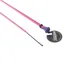 MacTack CW9 30in No Loop Junior Dressage Whip in Pink