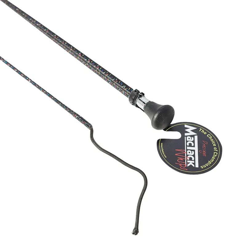 MacTack S114 39in Dressage Whip in Black