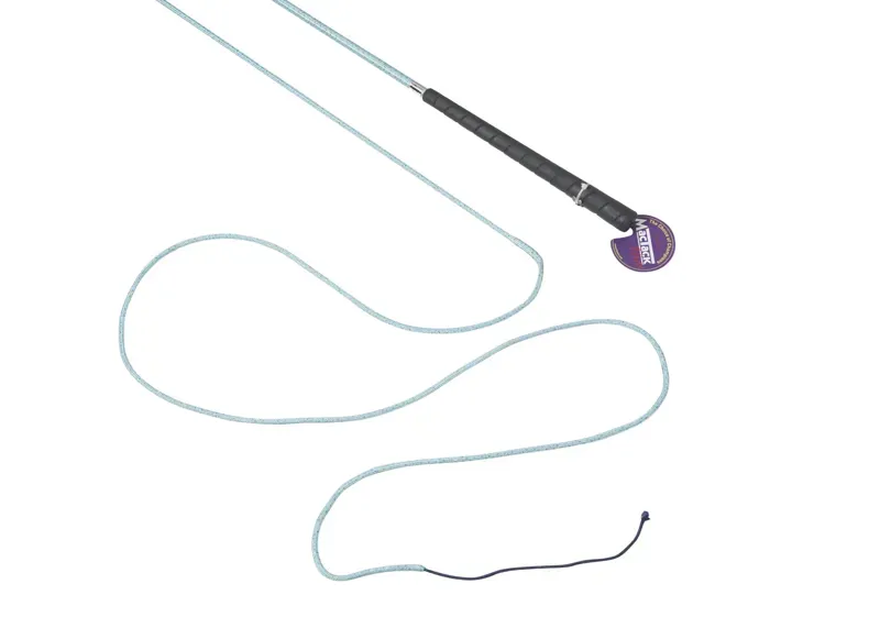 MacTack R448 Lunge Whip in Blue Sparkle