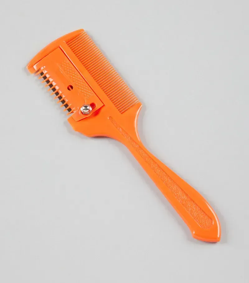 Premier Equine Mane Thinning Comb in Orange