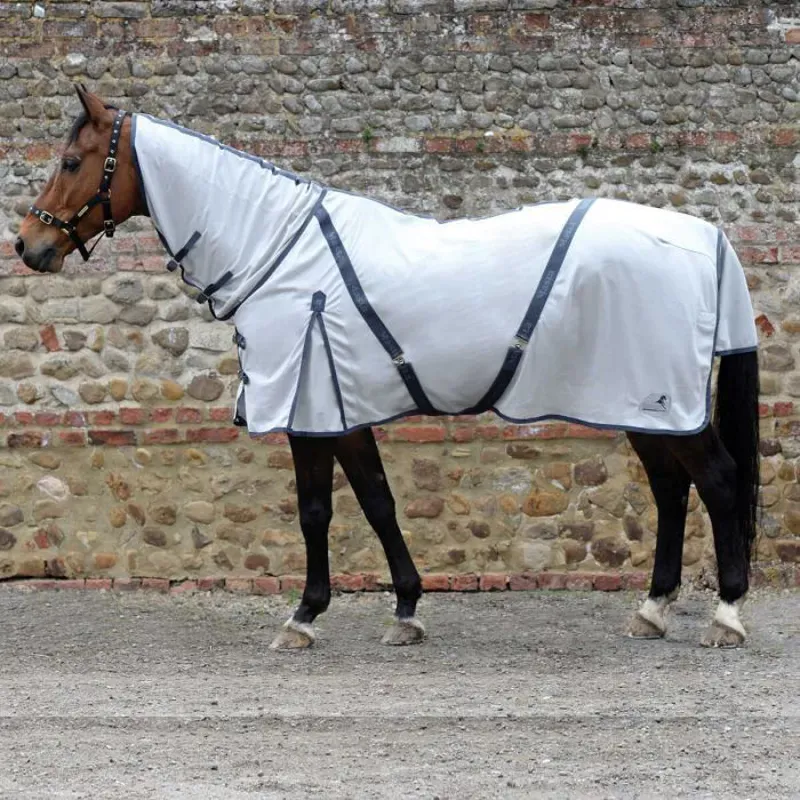 Masta Zing Fixed Mesh Fly Rug in White