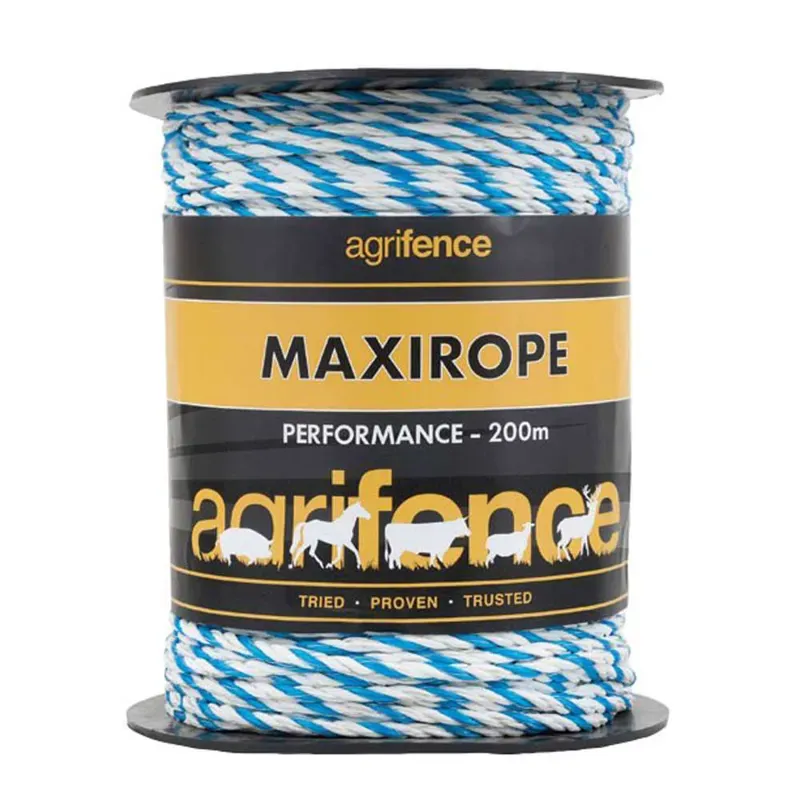 Agrifence H4768 200m Maxirope Premium Fence Rope in Blue