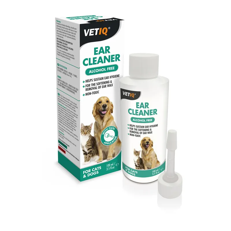 Mark and Chappell VetIQ Ear Cleaner for Cats and Dogs