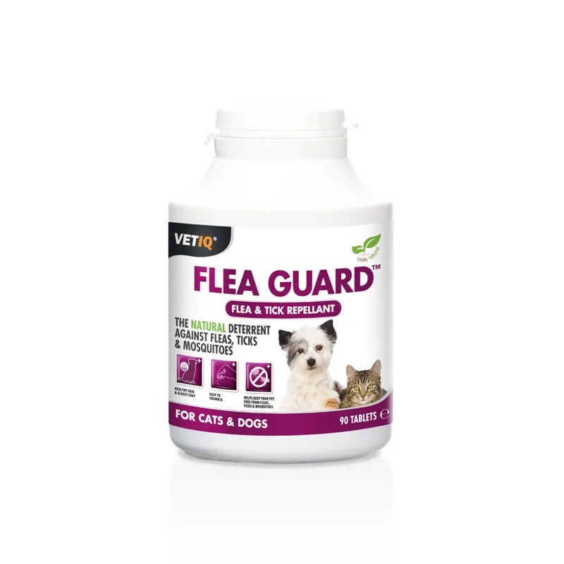 Mark and Chappell VetIQ Flea Guard Tablets for Cats and Dogs