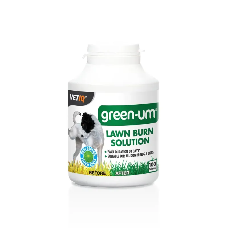 Mark and Chappell VetIQ Green-UM Lawn Burn Solution Tablets for Dogs