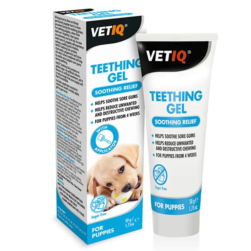 Mark and Chappell VetIQ Teething Gel For Puppies