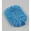 Premier Equine Microfibre Grooming Mitt in Peacock Blue