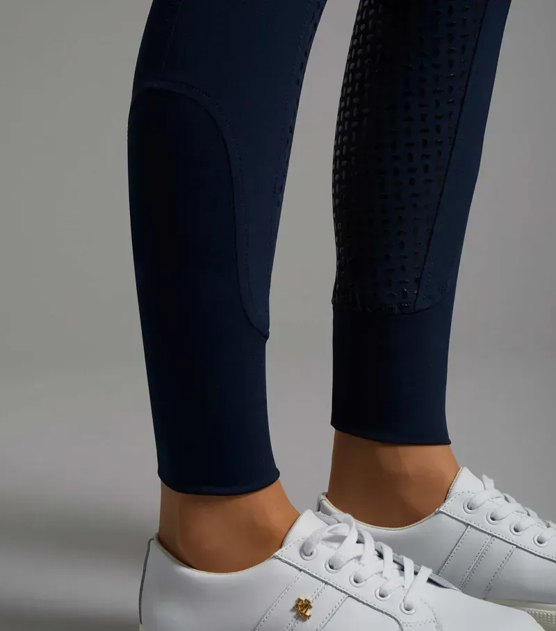 Premier Equine Ladies Milliania Full Seat Gel Riding Breeches in Navy-1
