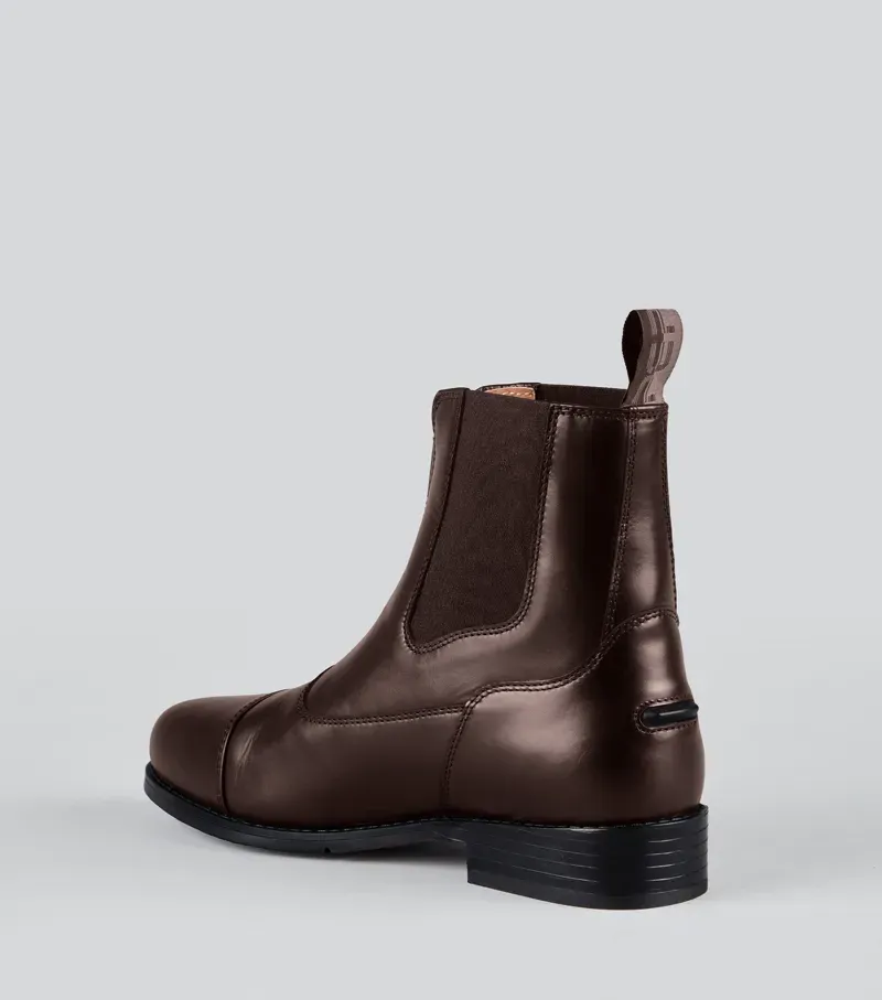 Premier Equine Mimas Leather Paddock Boots in Brown-1
