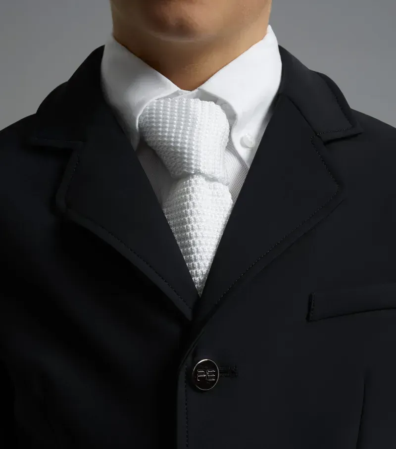 Premier Equine Boys Enzo Competition Jacket in Black-3