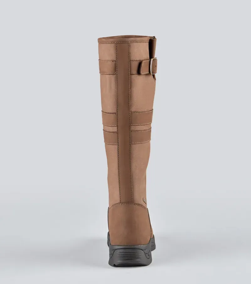 Premier Equine Wide Monte Waterproof Country Boot in Brown-2