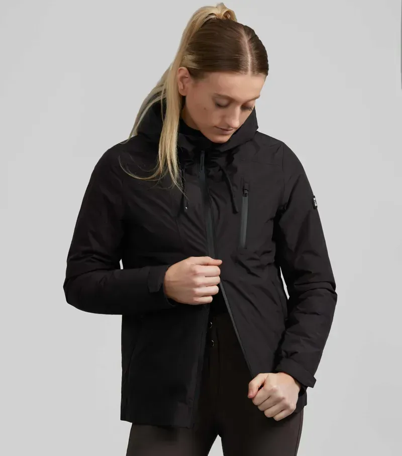 Motet Ladies Waterproof Jacket / Graphite Black uk-1