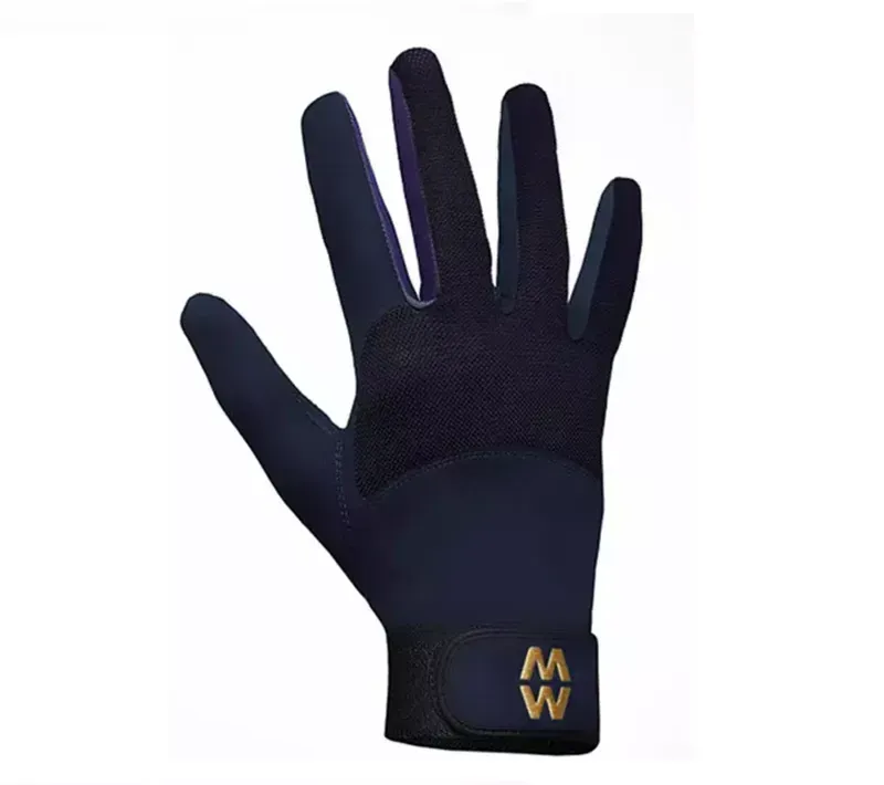 Macwet Mesh Long Cuff Gloves in Navy