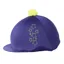 Hy Equestrian Stella Hat Cover in Navy/Yellow