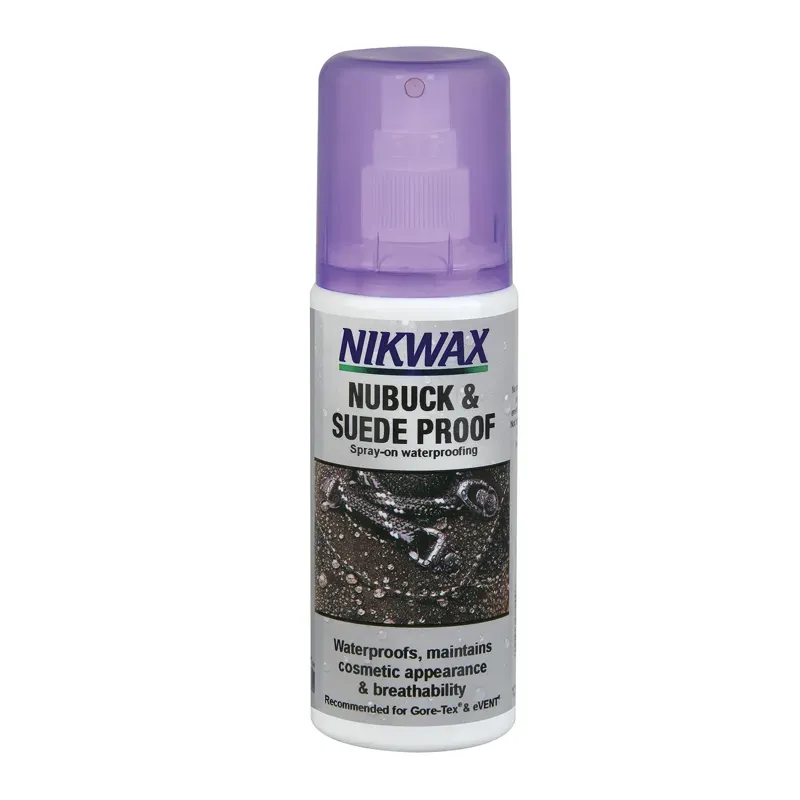 Nikwax 125ml Nubuck and Suede Proof Spray in White