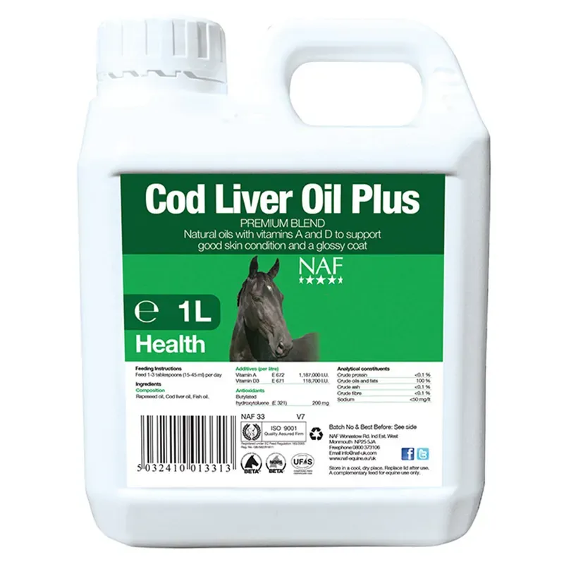 NAF Cod Liver Oil Plus - 1 lt