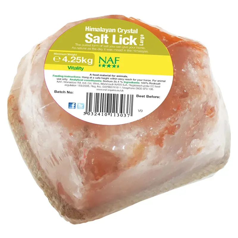 NAF Himalayan Salt Lick Large - 4.25 Kg large x 4.25 kg