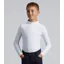 Premier Equine Junior Ombretta Technical Riding Top in White