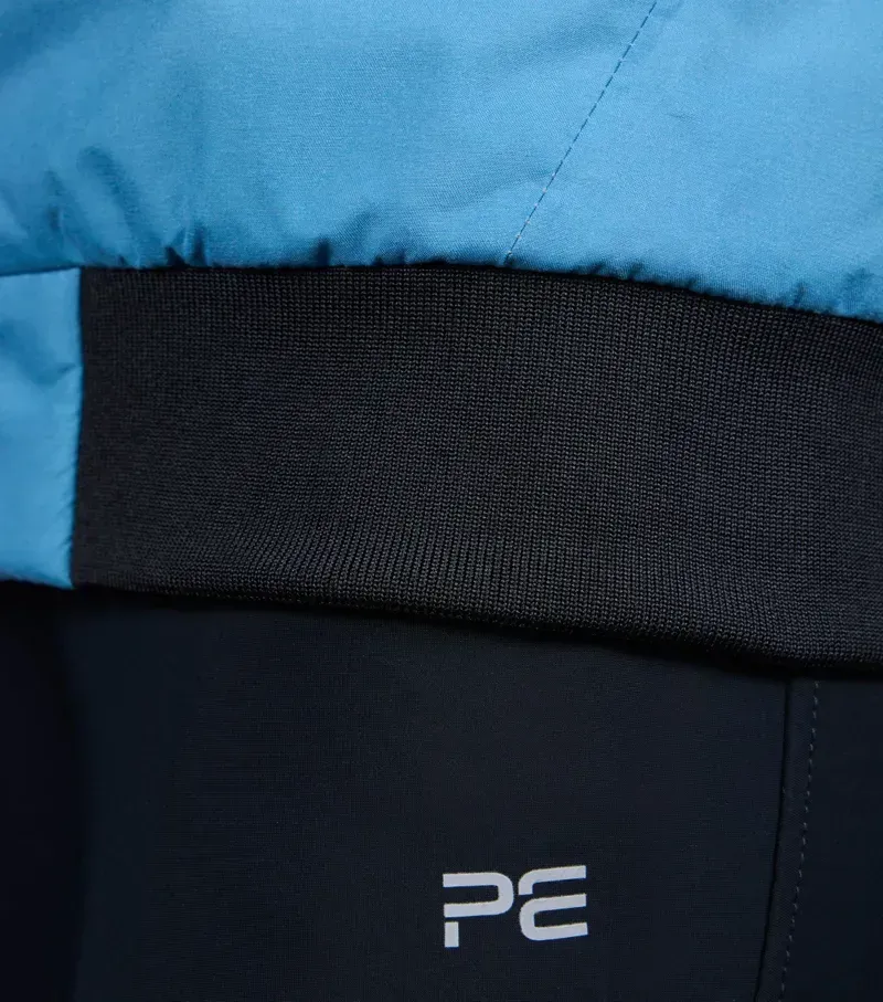 Premier Equine Womens Omnia Waterproof Riding Jacket in Azure Blue-4
