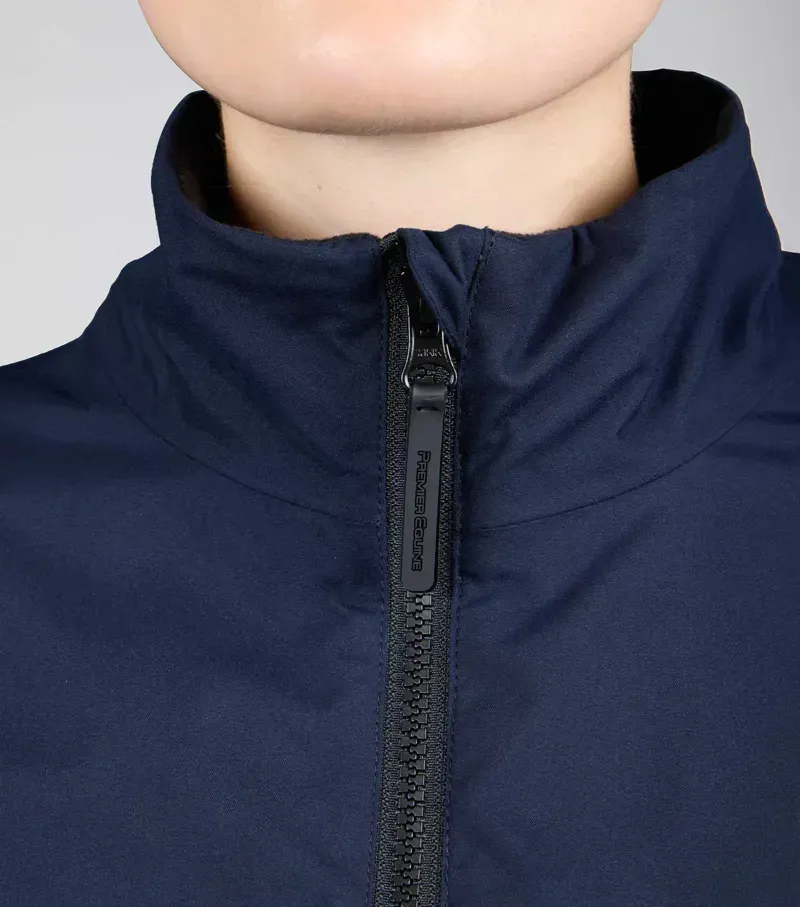 Premier Equine Womens Omnia Waterproof Riding Jacket in Navy-2