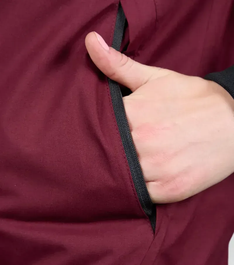 Premier Equine Womens Omnia Waterproof Riding Jacket in Wine-4