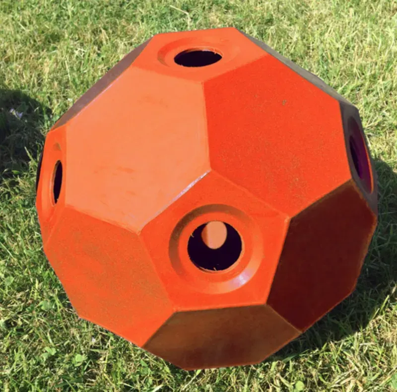 Parallax Small Holed Hay Play in Orange