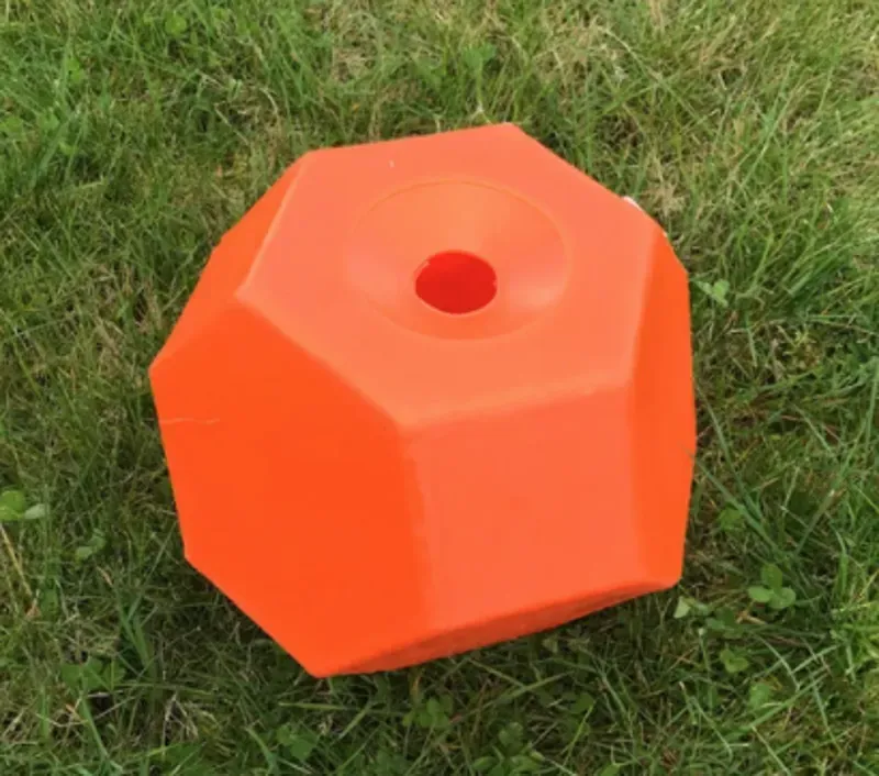 Parallax 21cm Snack and Play in Orange