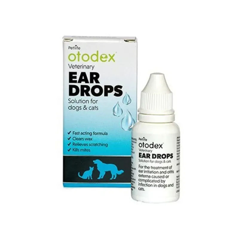Petlife 14ml Otodex Ear Drops