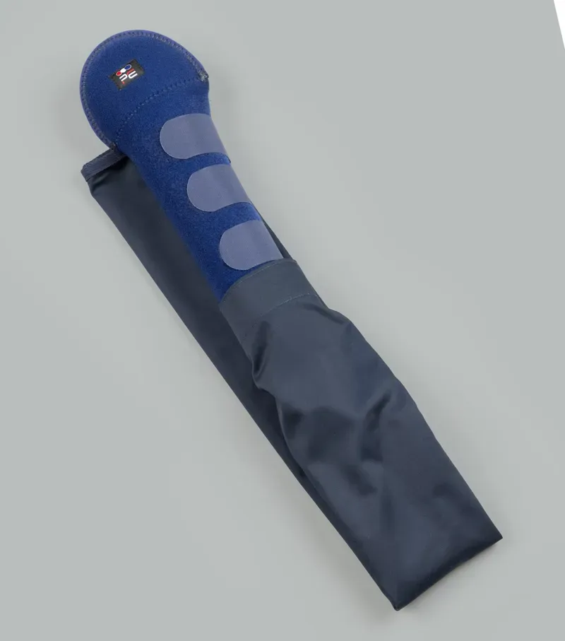 Padded Horse Tail Guard With Tail Bag Navy Navy-3