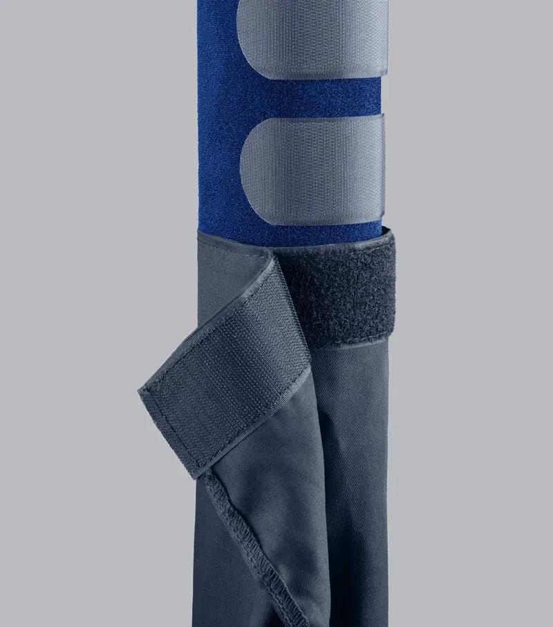 Padded Horse Tail Guard With Tail Bag Navy Navy-2