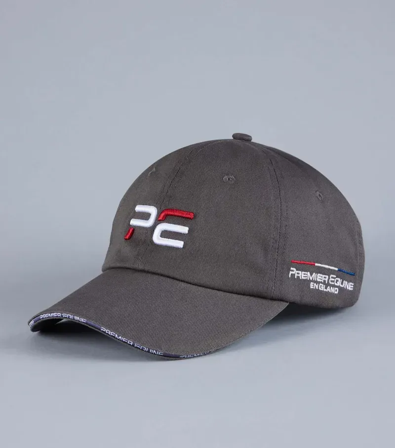 Premier Equine Baseball Cap in Anthracite Grey