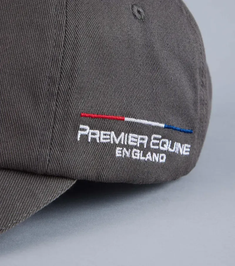 Premier Equine Baseball Cap in Anthracite Grey-4