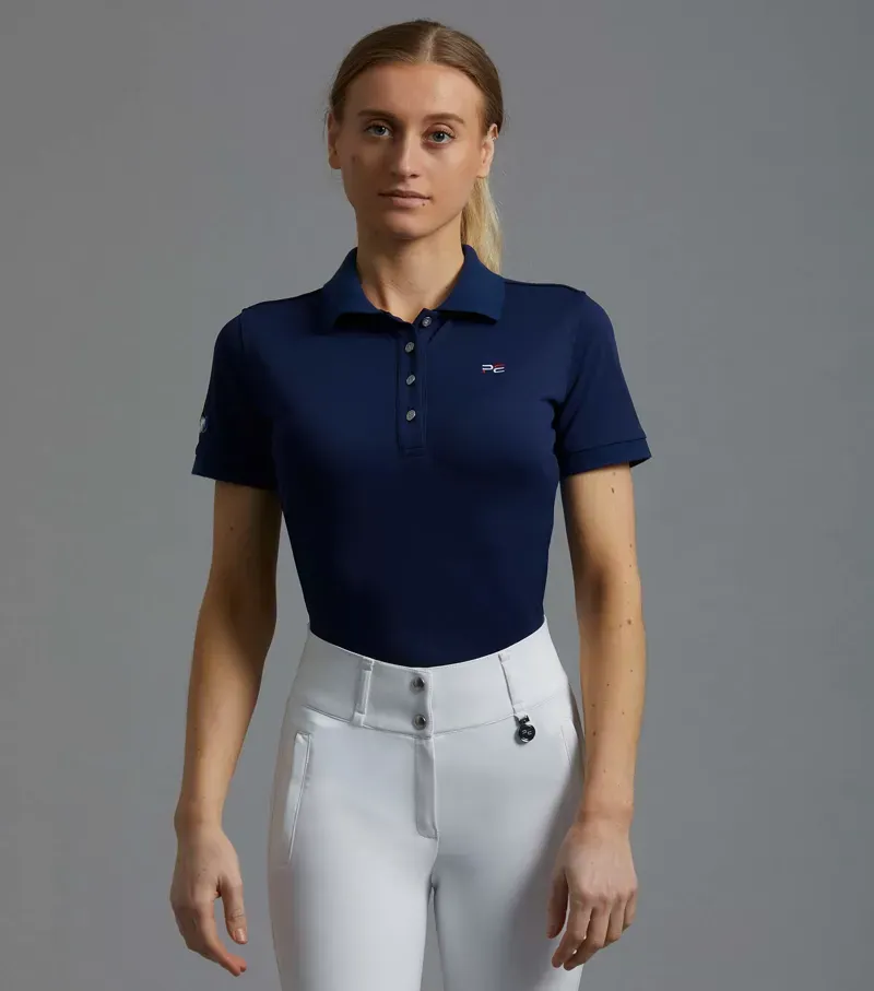 PE Ladies Team Polo Shirt / Navy uk