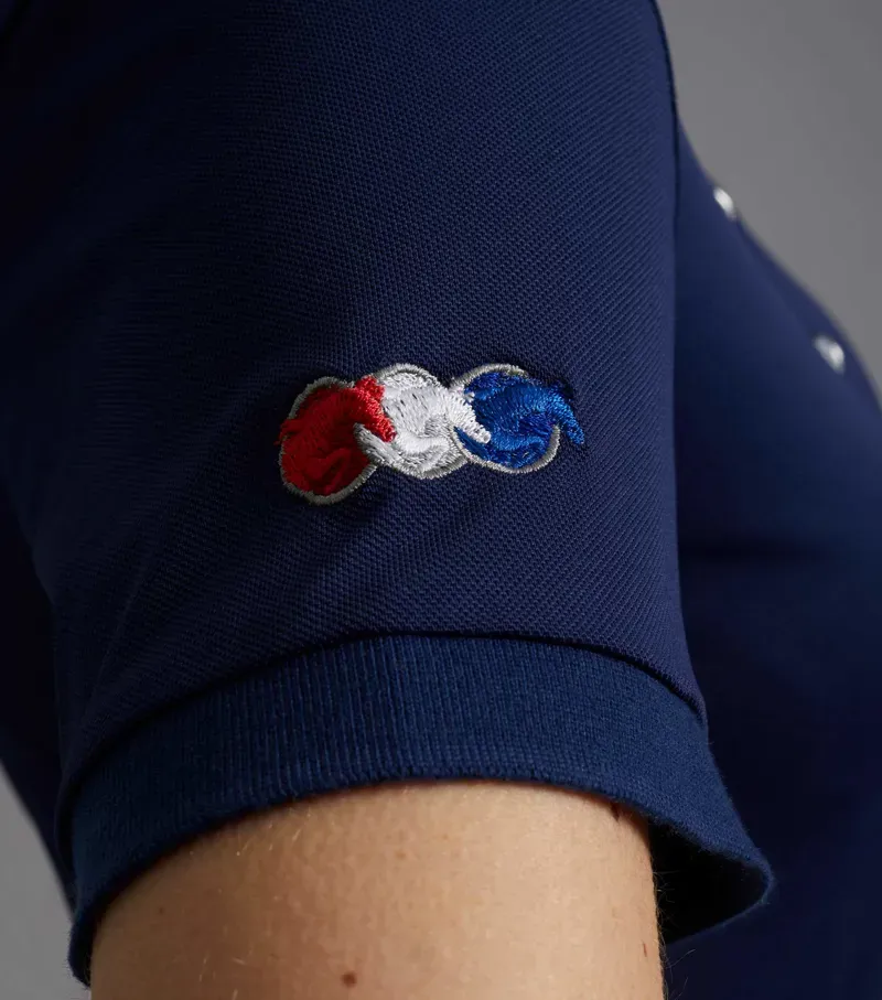 PE Ladies Team Polo Shirt / Navy uk-3