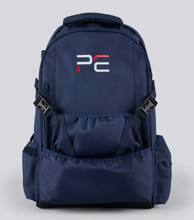 Premier Equine  One Size PE Team Rucksack in Navy