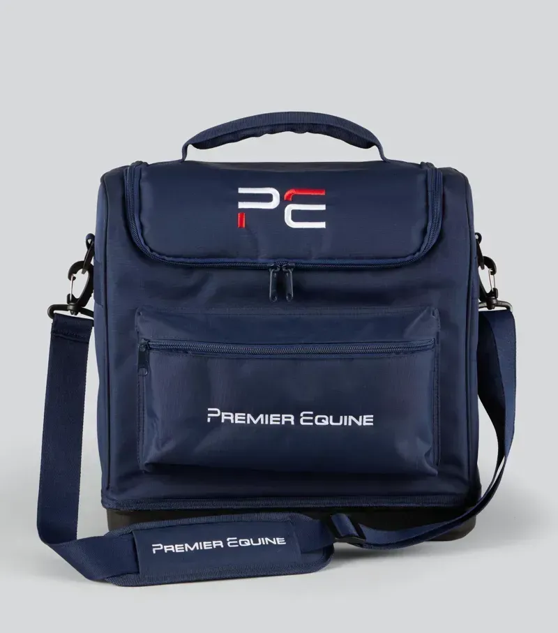 Premier Equine  One Size PE Team Tall Grooming Bag in Navy