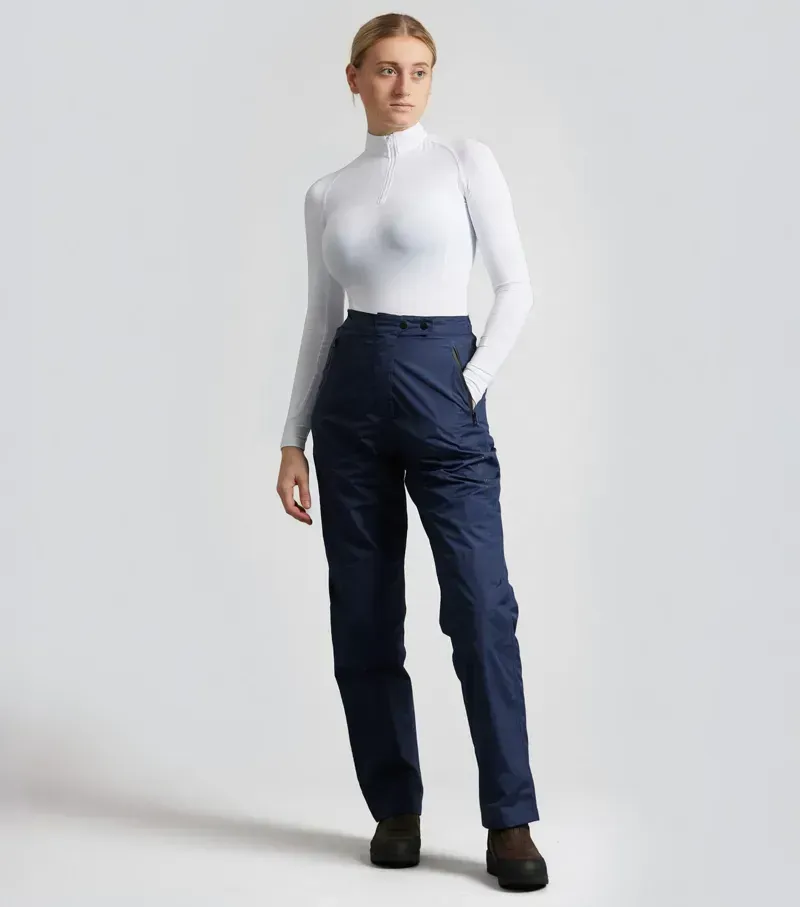 Premier Equine Petra Duo Waterproof Trousers in Navy
