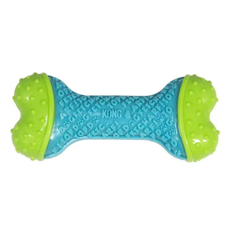 Kong Medium/Large CoreStrength Bone in Green/Blue