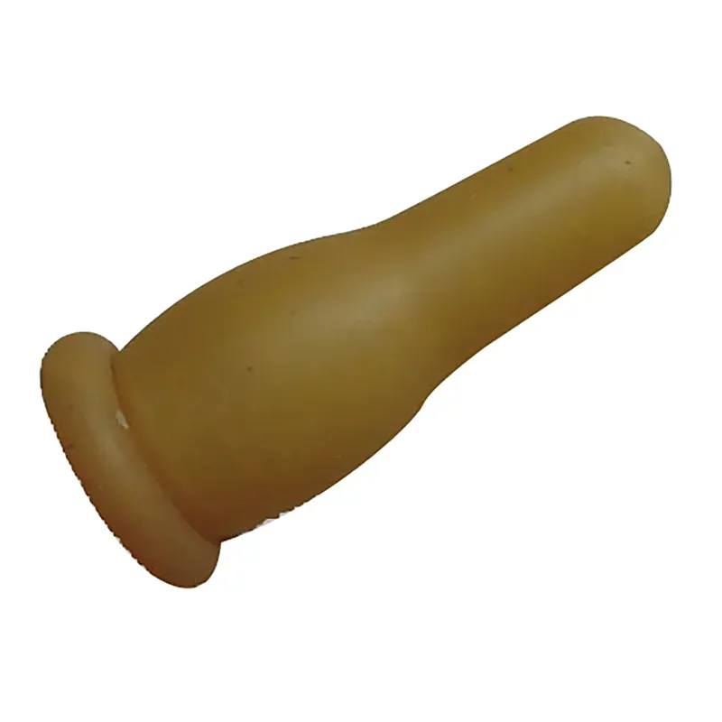 Agri Miscellaneous Paragon Rubber Pull Over Bottle Type Lamb Teat in Brown