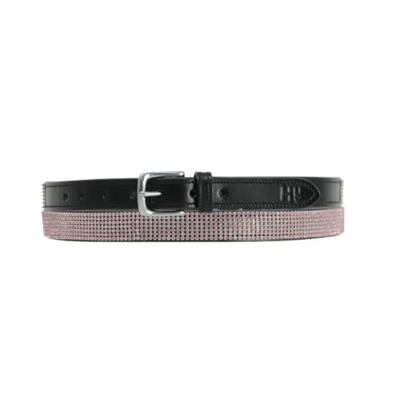 Hy Sparkle Leather Belt in Pink