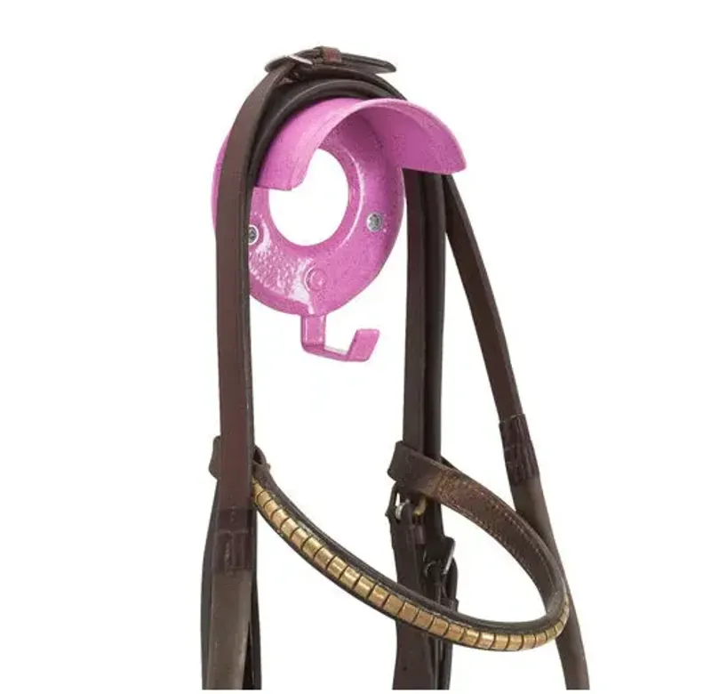 Stubbs Bridle Rack in Pink