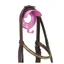 Stubbs Bridle Rack in Pink