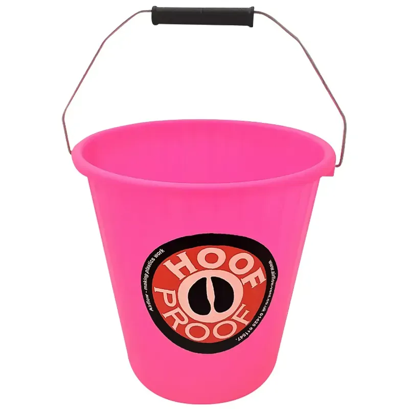 Airflow Hoof Proof Premier 5-litre Calf/Multi Purpose Bucket in Pink