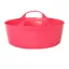 Faulks and Company Mini Shallow Flexible 5 Litre Gorilla Tub in Pink