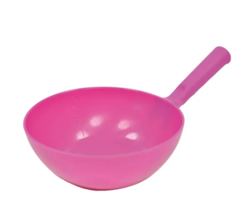 Harold Moore Plastic Round Feed Scoop in Magenta