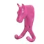 Perry Equestrian Horse Head Double Stable/Wall Hook in Pink
