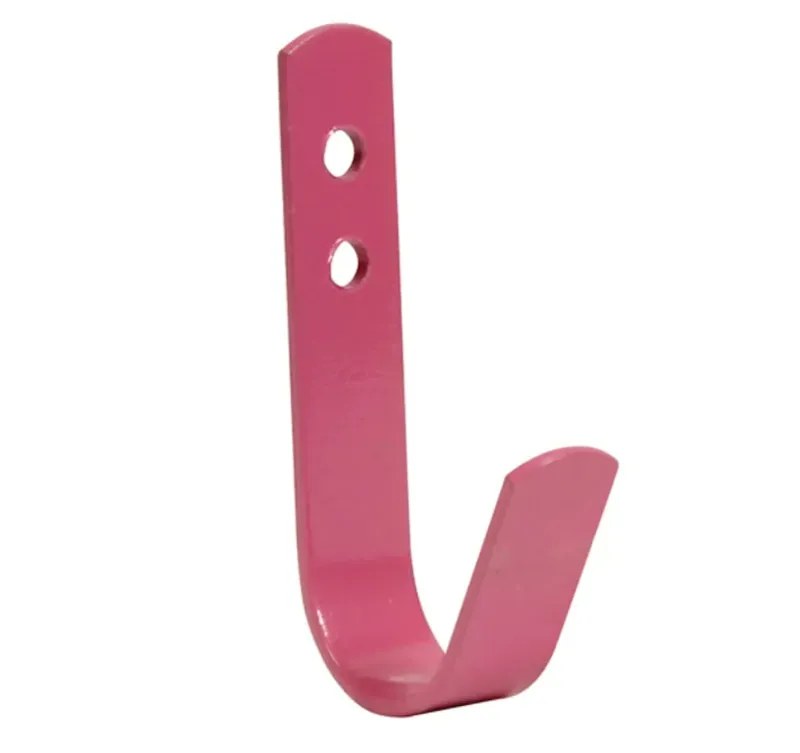 Perry Equestrian General Purpose 5-pack Tack Room Hooks in Pink