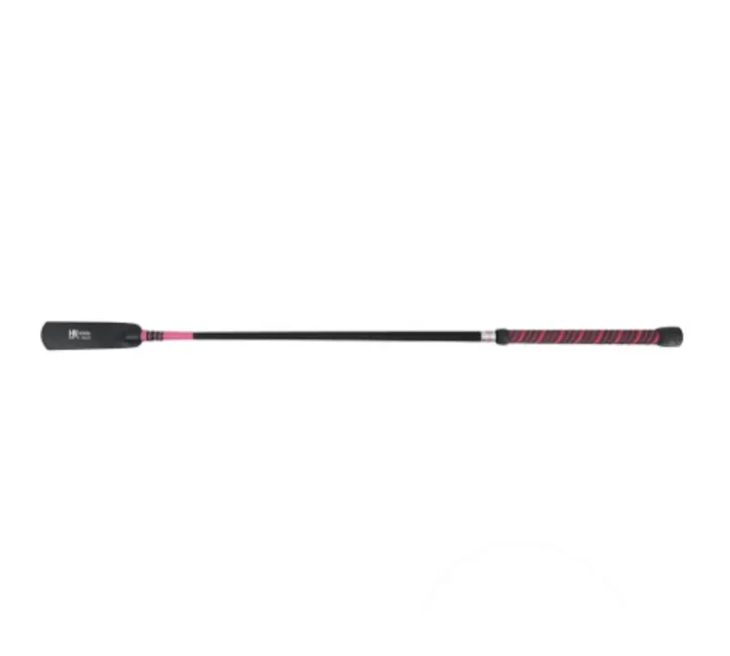 Hy Equestrian General Purpose Whip in Pink/Grey